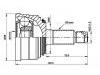 Gelenksatz, Antriebswelle CV Joint Kit:44010-SR1-003