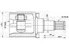 Gelenksatz, Antriebswelle CV Joint Kit:6U0 498 103 A