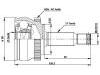 Gelenksatz, Antriebswelle CV Joint Kit:49501-2E400