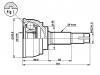 Gelenksatz, Antriebswelle CV Joint Kit:39101-AX005